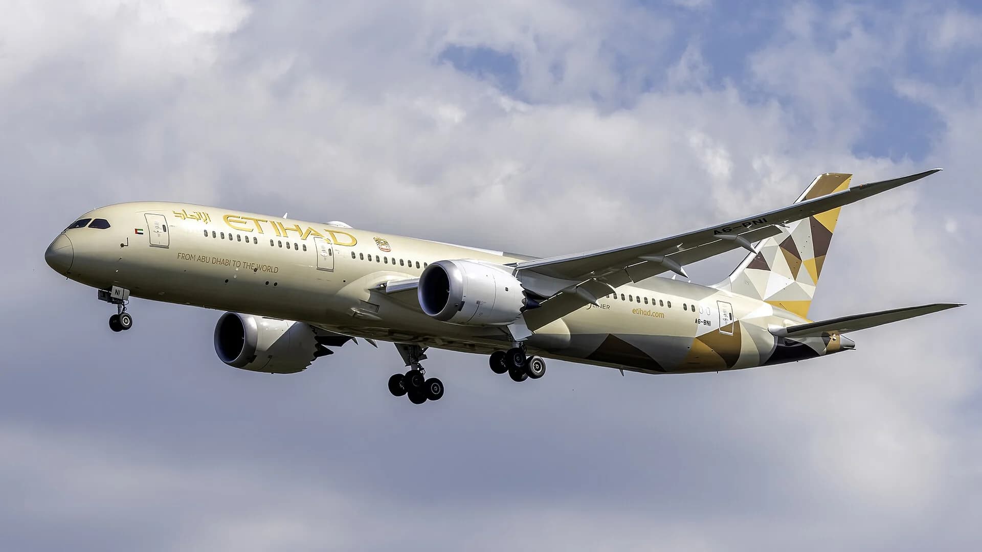 Самолёт Etihad Airways