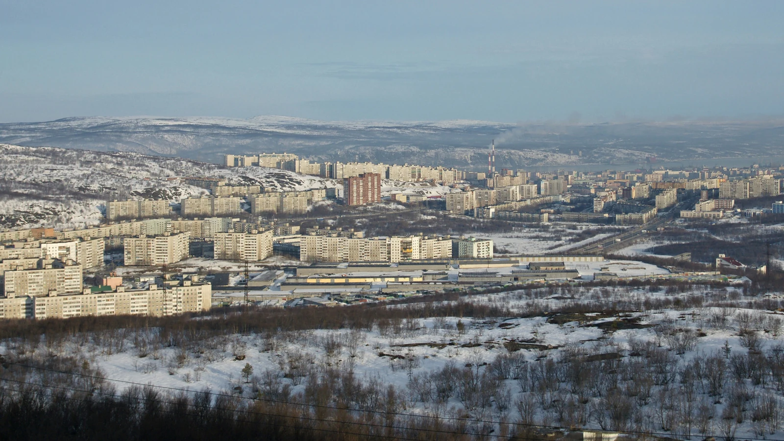 Мурманск: панорама и география направления