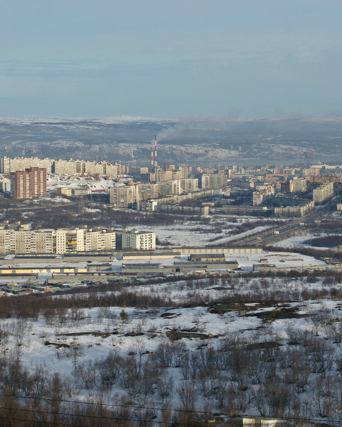 Мурманск: детали ландшафта и городской среды